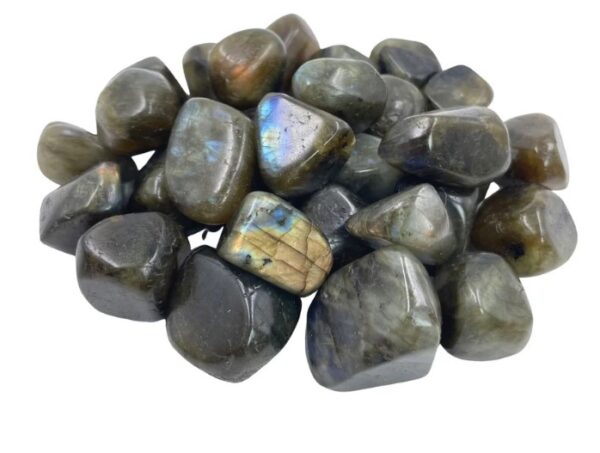 Labradorite Tumbled Stone (1 kg pack) - Image 3