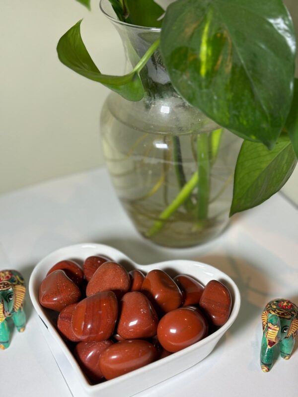 Red Jasper Crystal Tumbled Stone (1 kg pack) - Image 3
