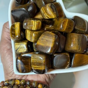 Tiger Eye Tumbled Stone ( 1 kg pack)