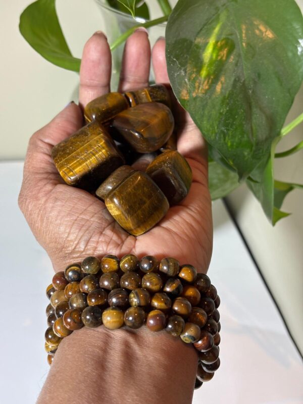 Tiger Eye Tumbled Stone ( 1 kg pack) - Image 3