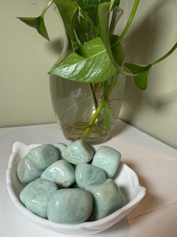 Amazonite Tumbled Stones (1 kg pack) - Image 5