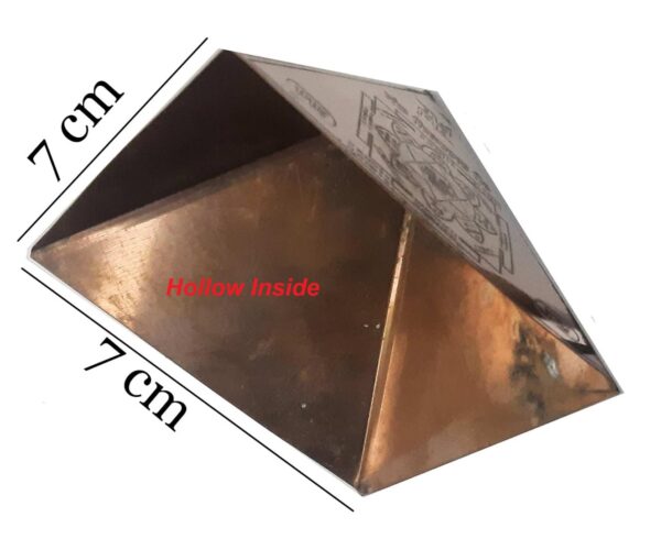 Copper Yantra Pyramid - Image 5