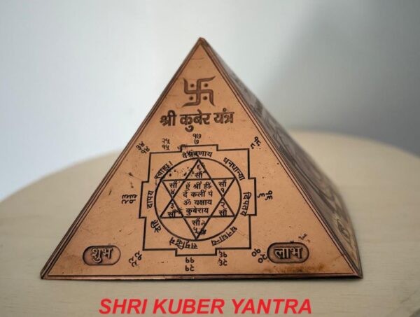 Copper Yantra Pyramid - Image 3