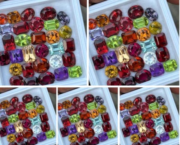 Natural Multi-colored Semi-Precious stones - Image 3