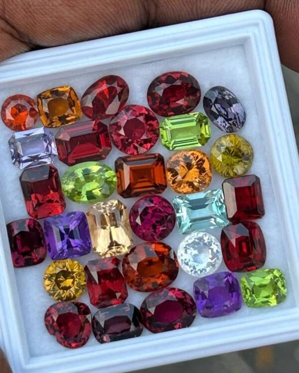 Natural Multi-colored Semi-Precious stones