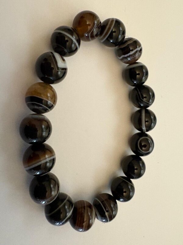 Sulemani Hakik Bracelet (12 mm Beads) - Image 3