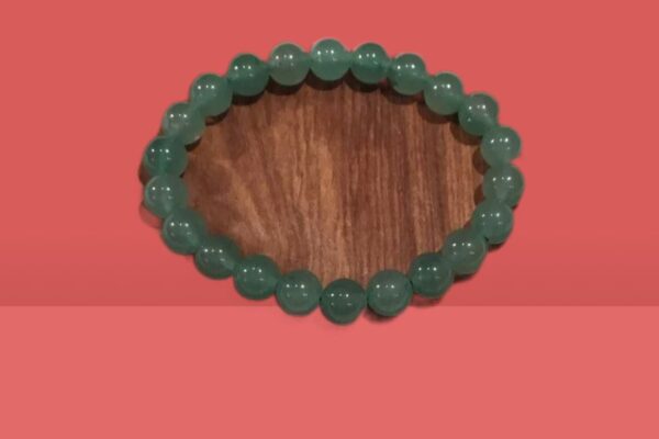 Green Aventurine Bracelet (8 mm Beads) - Image 2
