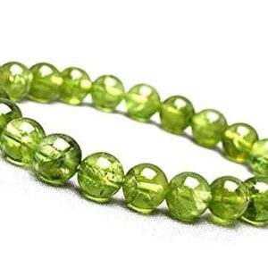 Peridot Bracelet (8 mm Beads)