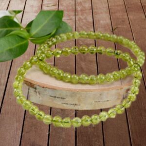 Peridot Bracelet (8 mm Beads)