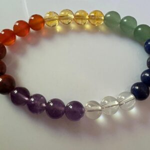 7 Charka Bracelet (8 mm Beads)