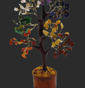 7 Chakra Tree Crystal Tree
