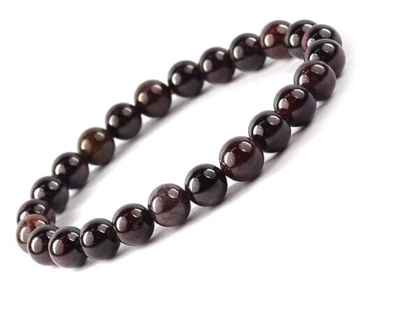 Garnet Beads Bracelet (10 mm Beads) - Image 5